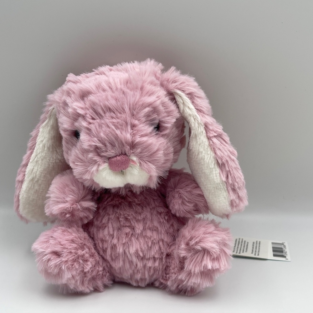 BNWT RARE Jellycat TULIP PINK YUMMY BUNNY Soft Plush Toy CUTE Fluffy Rabbit